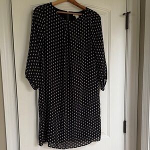 H&M Black Printed Shift Dress - Women